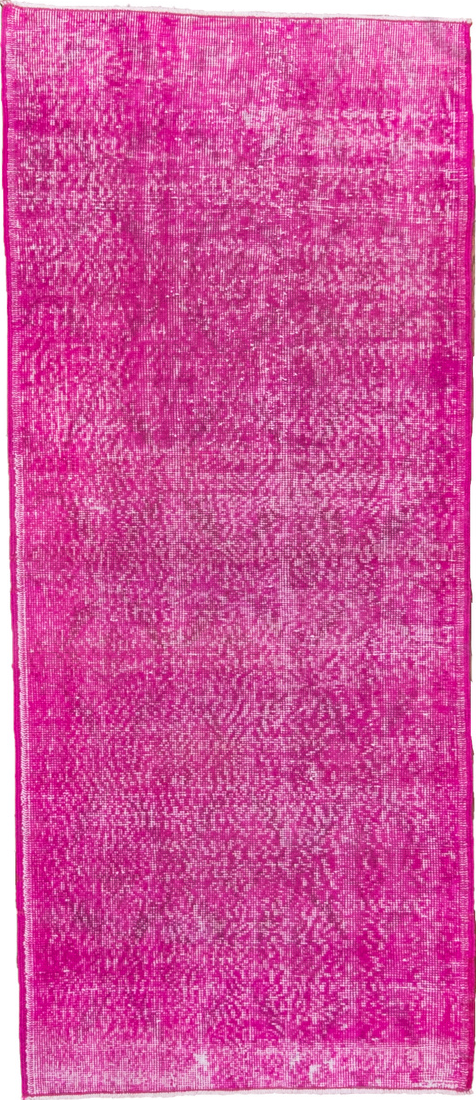 Vintage Overdyed Runner Rug (2' x 6')
